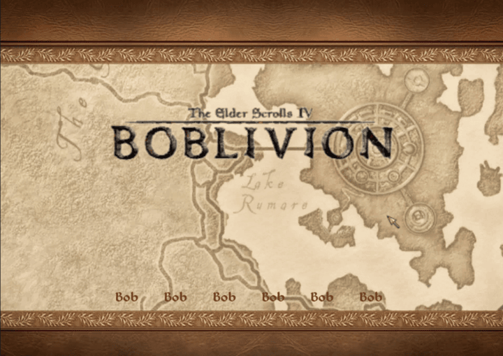 Boblivion Screenshot